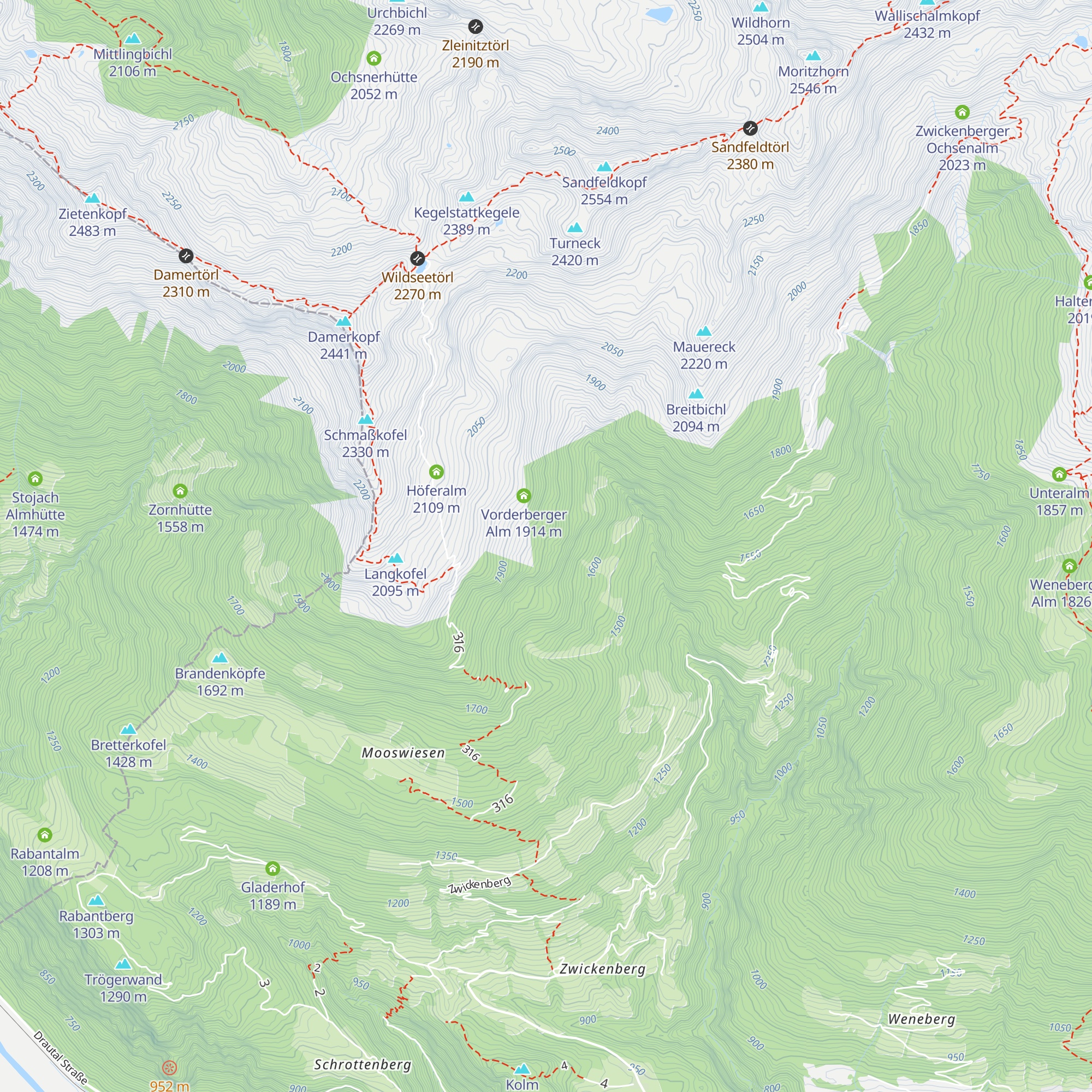 Haßlerhütte map
