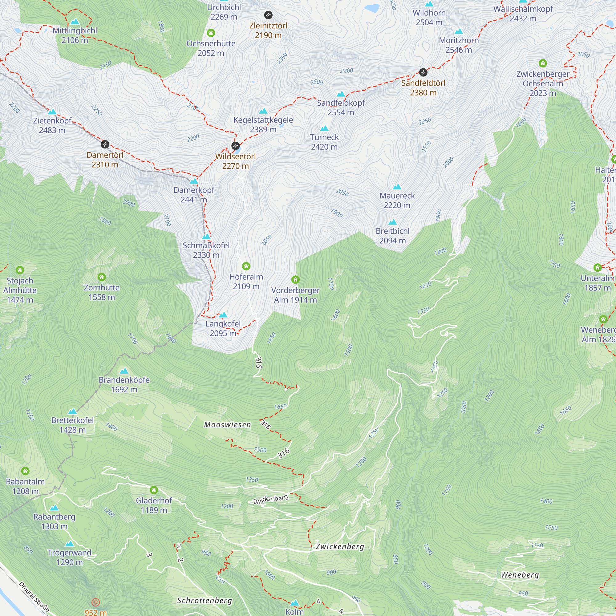 Haßlerhütte map