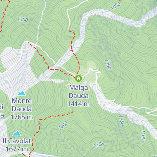 Map of Malga Dauda