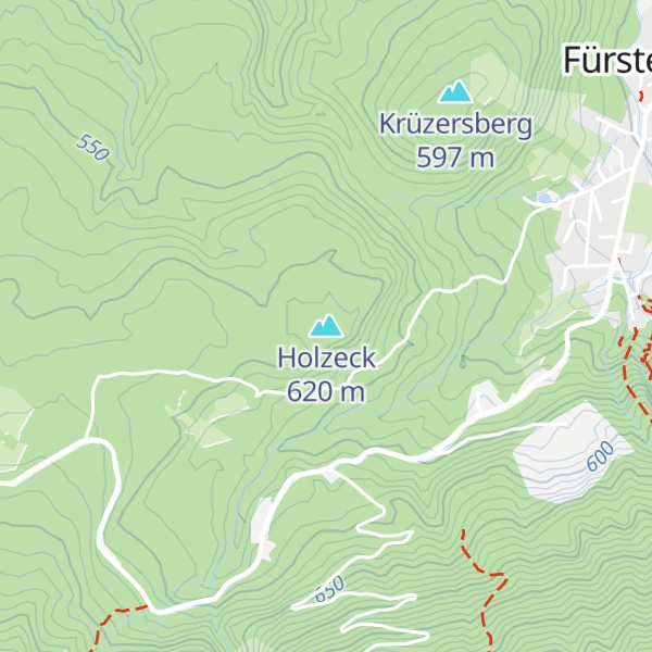 Map of Holzeck