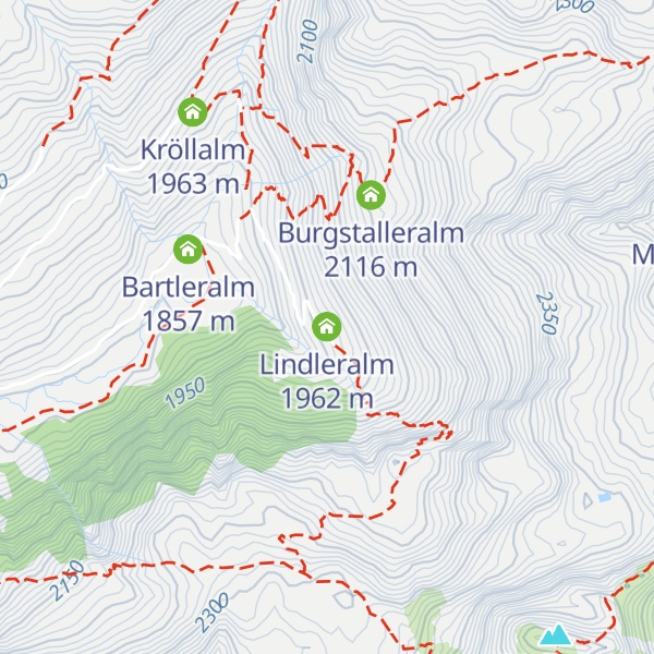 Map of Lindleralm