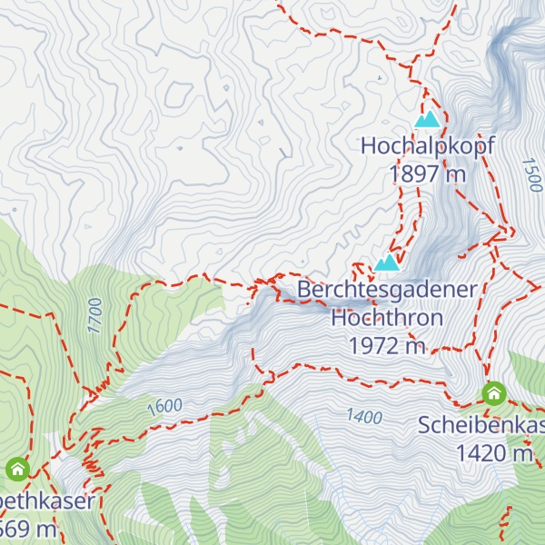 Map of Stöhrhaus