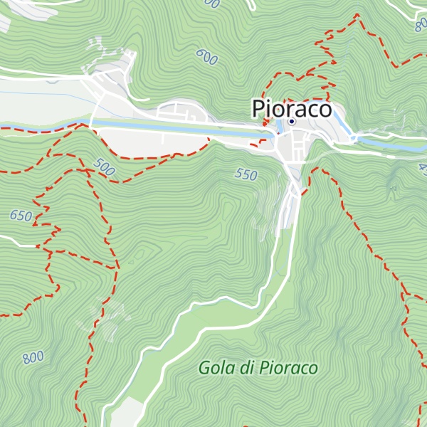 Map of Punta delle Cartiere