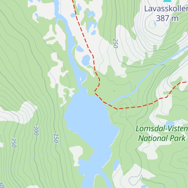 Map of Lavasshytta