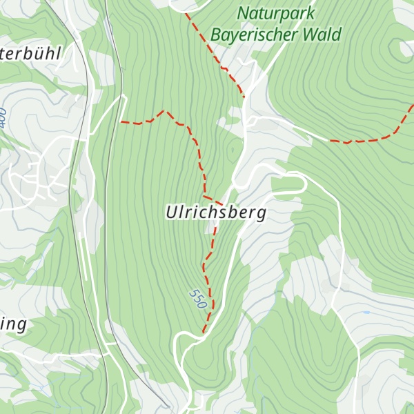 Map of Ulrichsberg