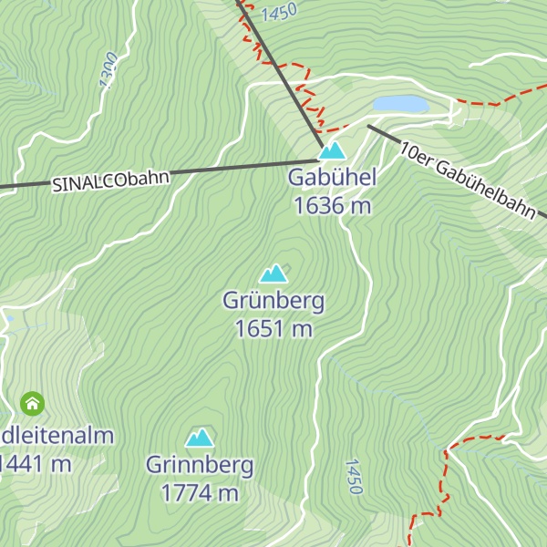 Map of Grünberg
