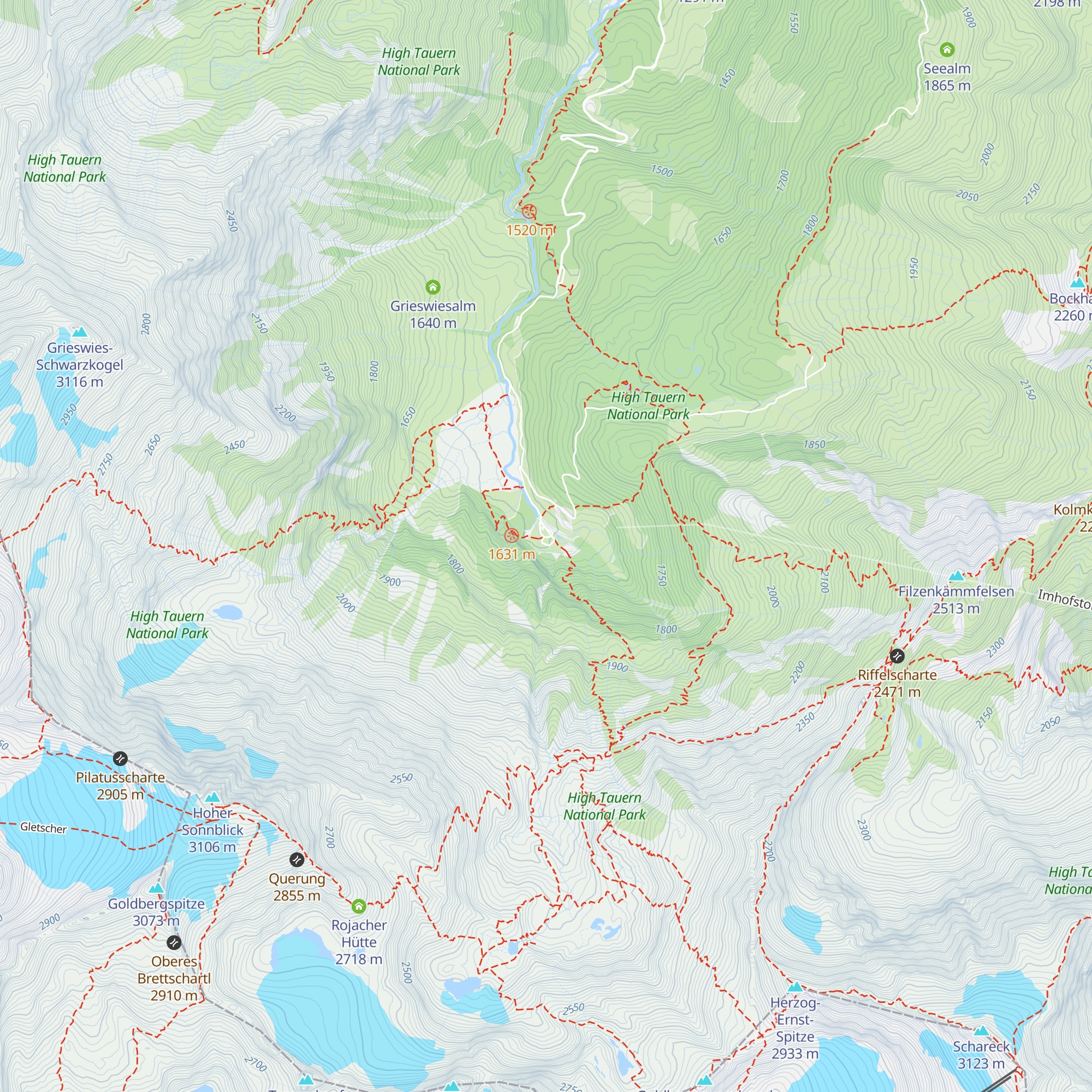 Zimmererhütte map