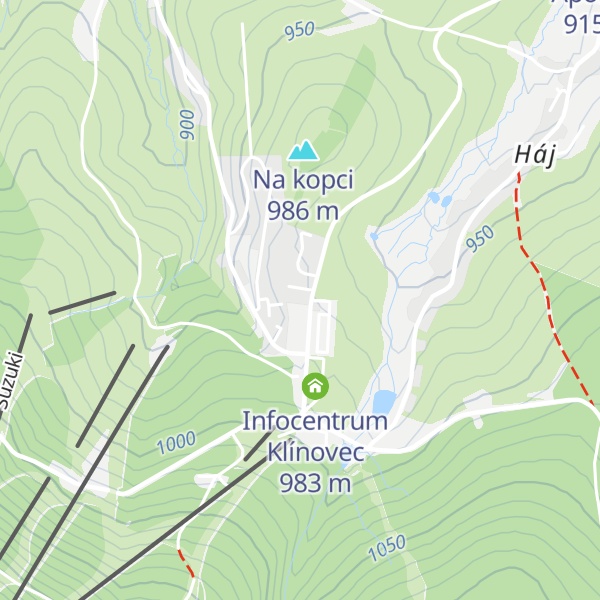 Map of Horská chata Lada