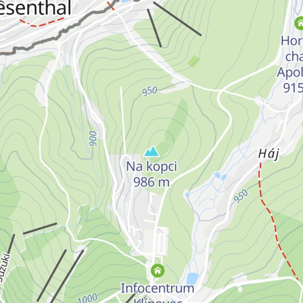Map of Na kopci