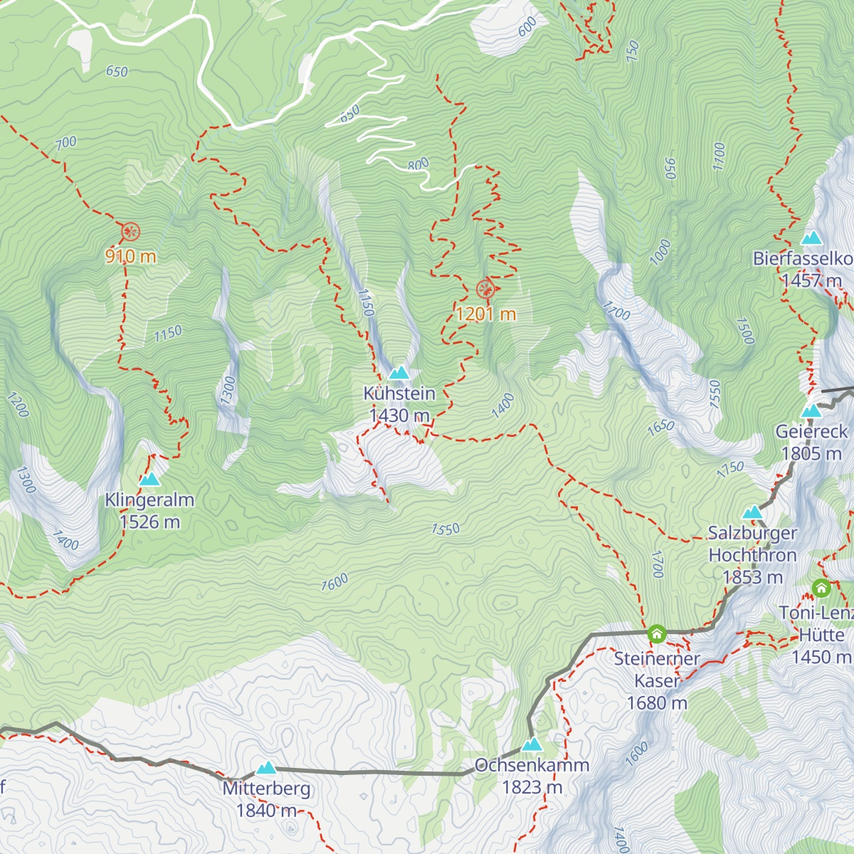 Schwaigmühlalm map