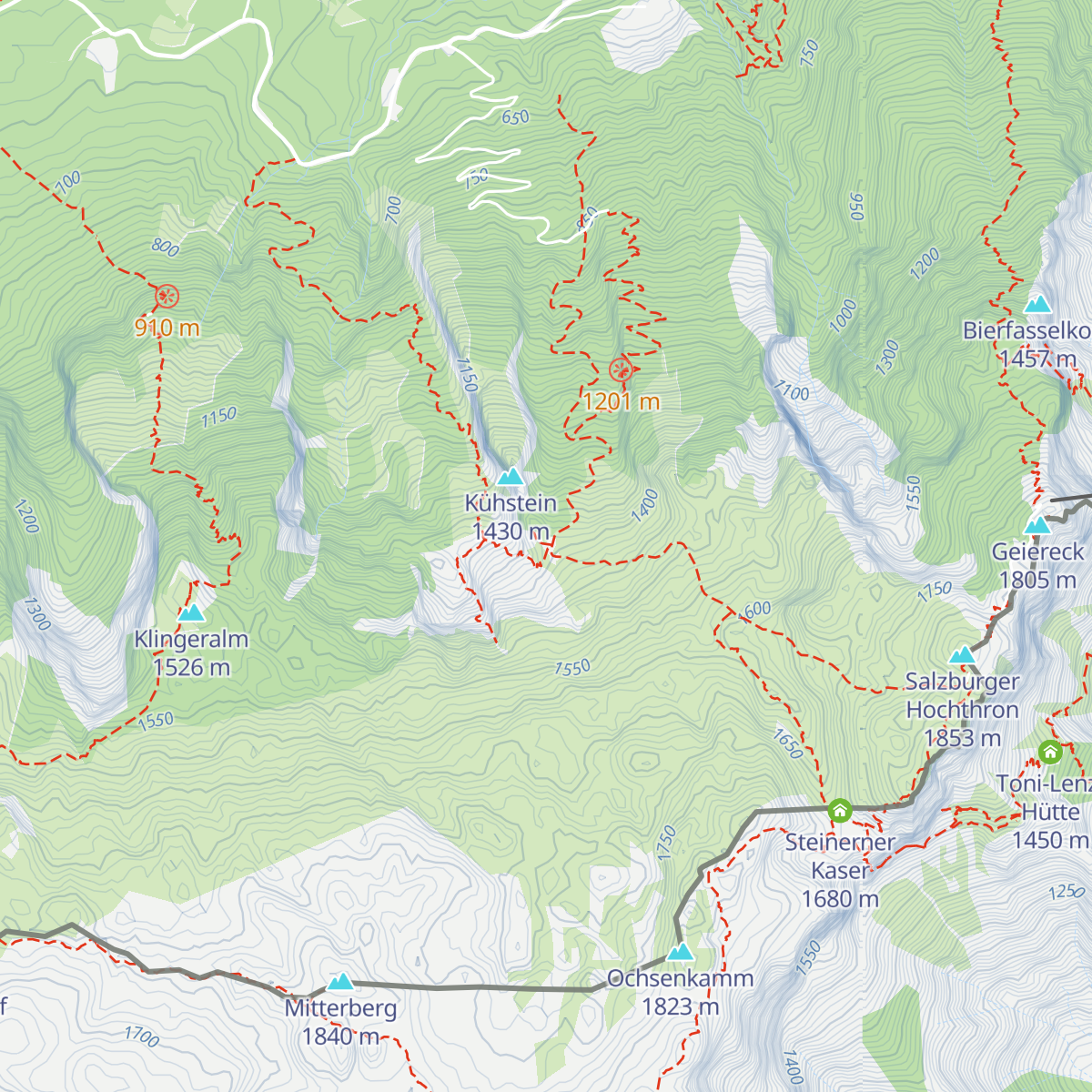 Schwaigmühlalm map