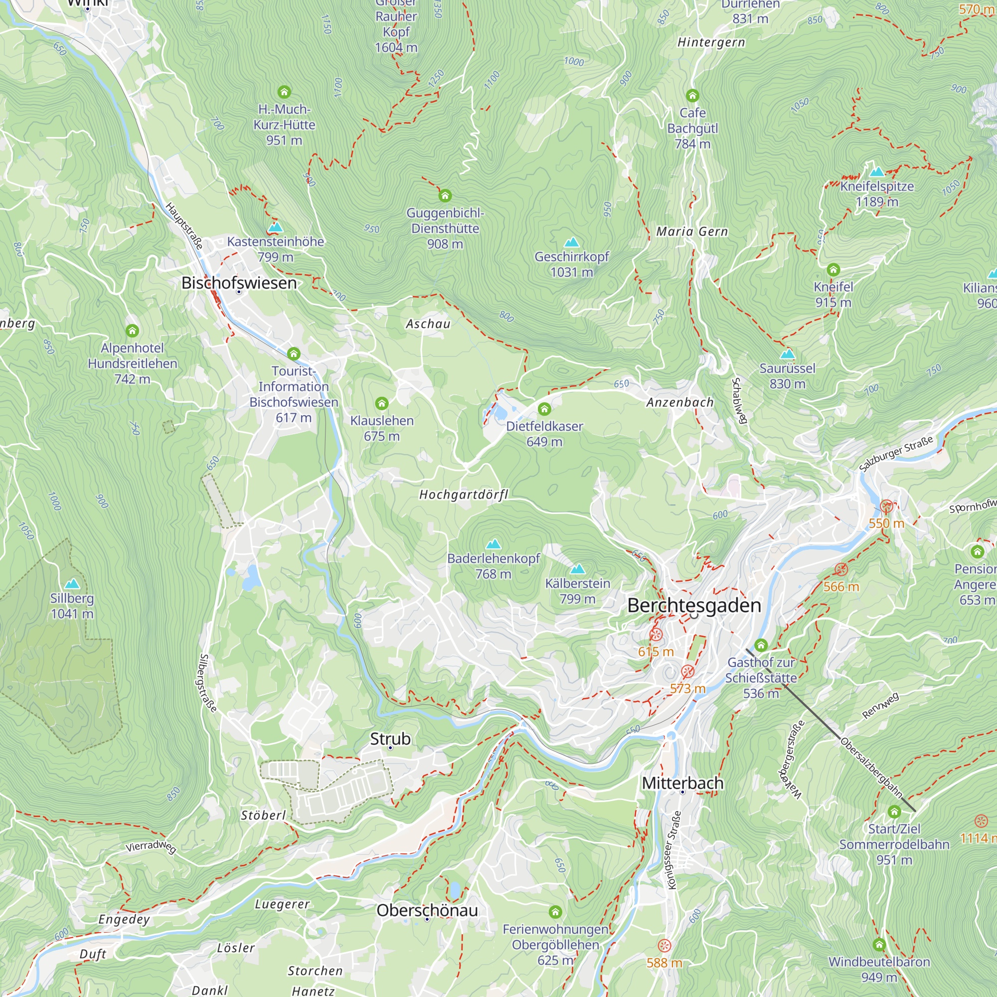 Rosthäusl map