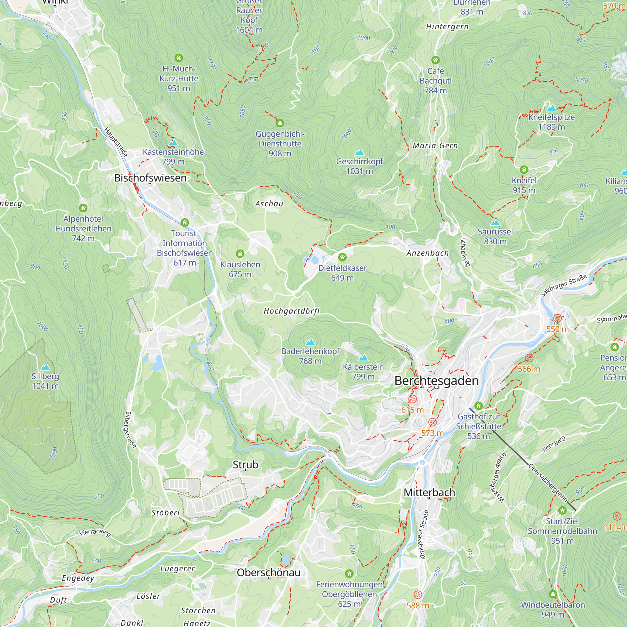 Rosthäusl map