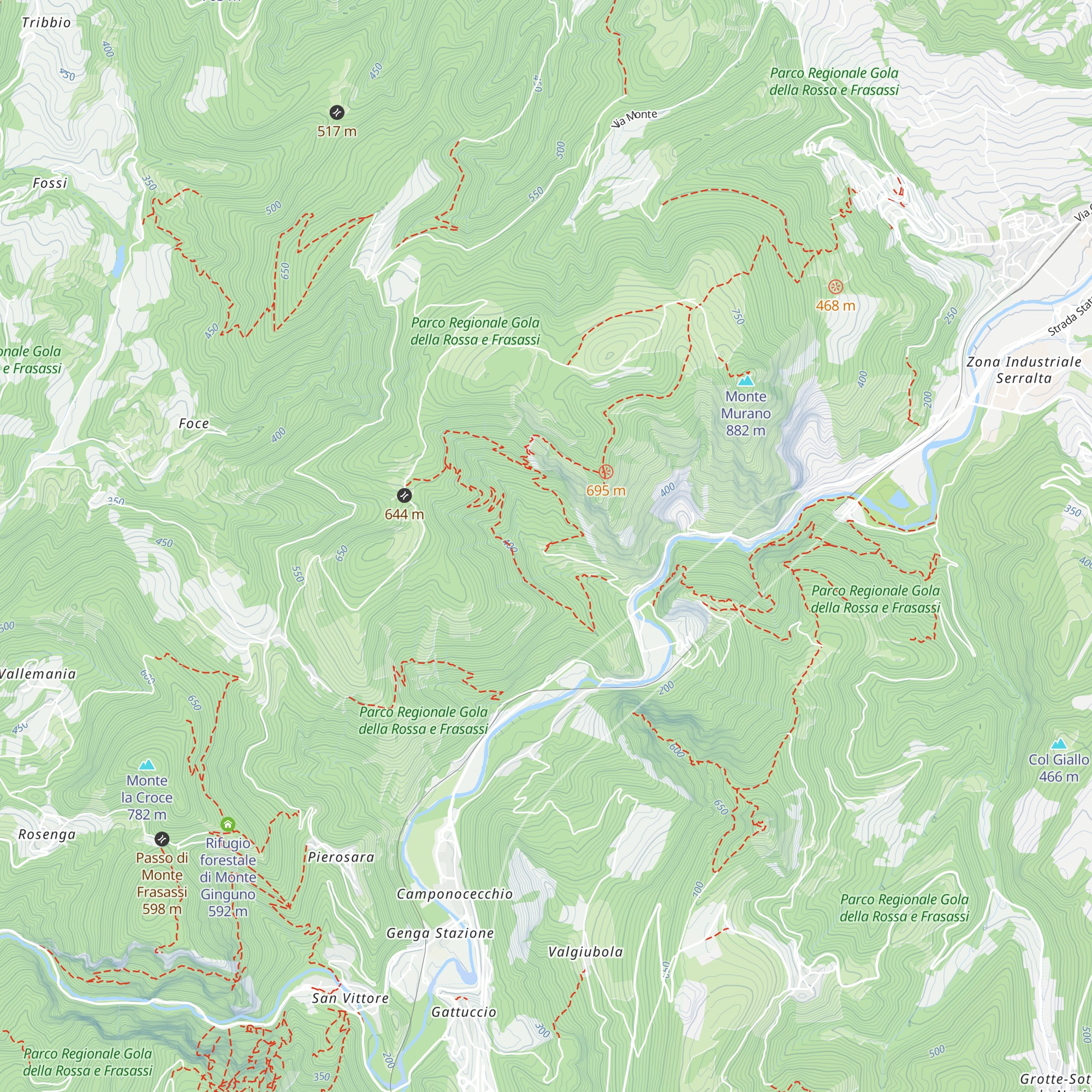 Rifugio Morettini map