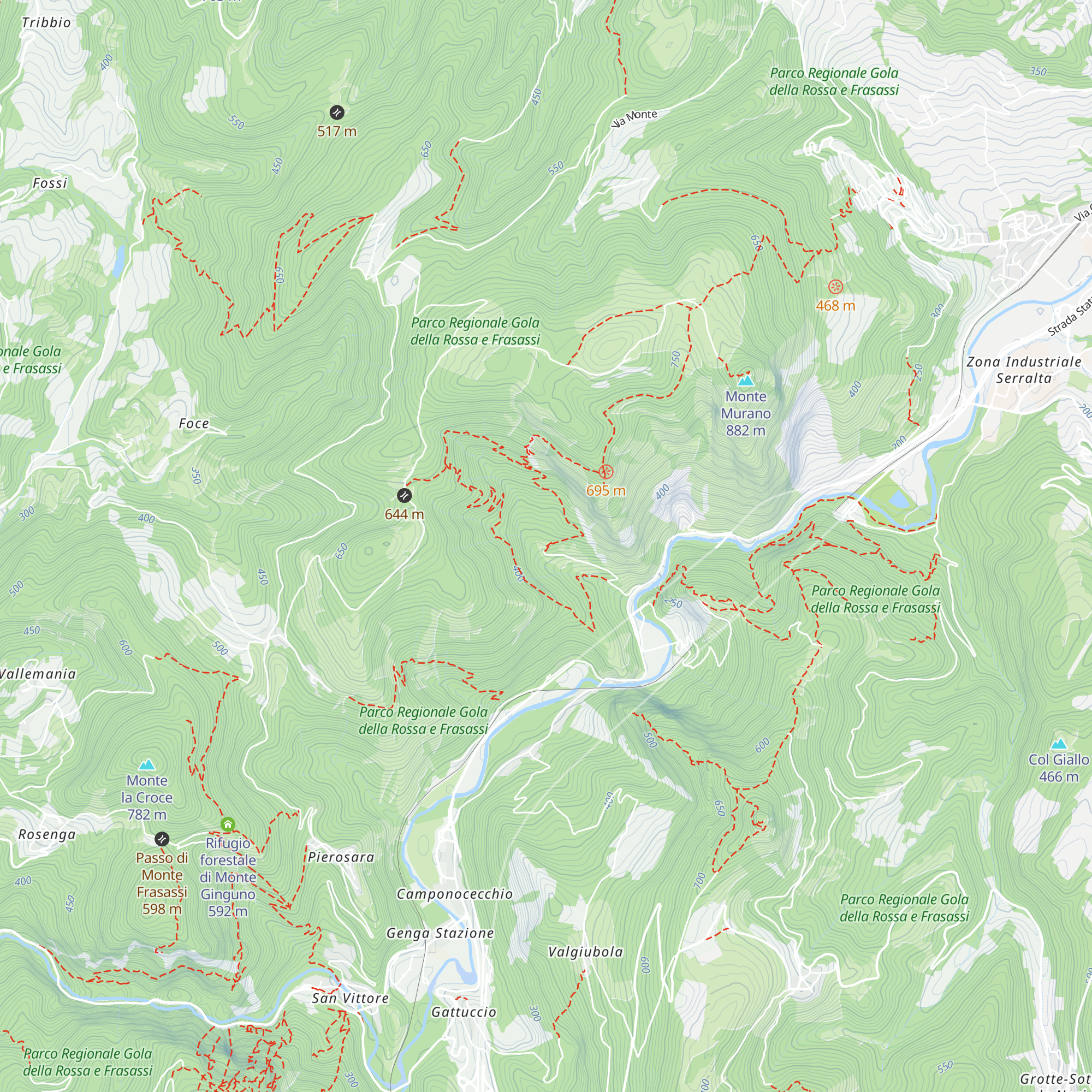 Rifugio Morettini map