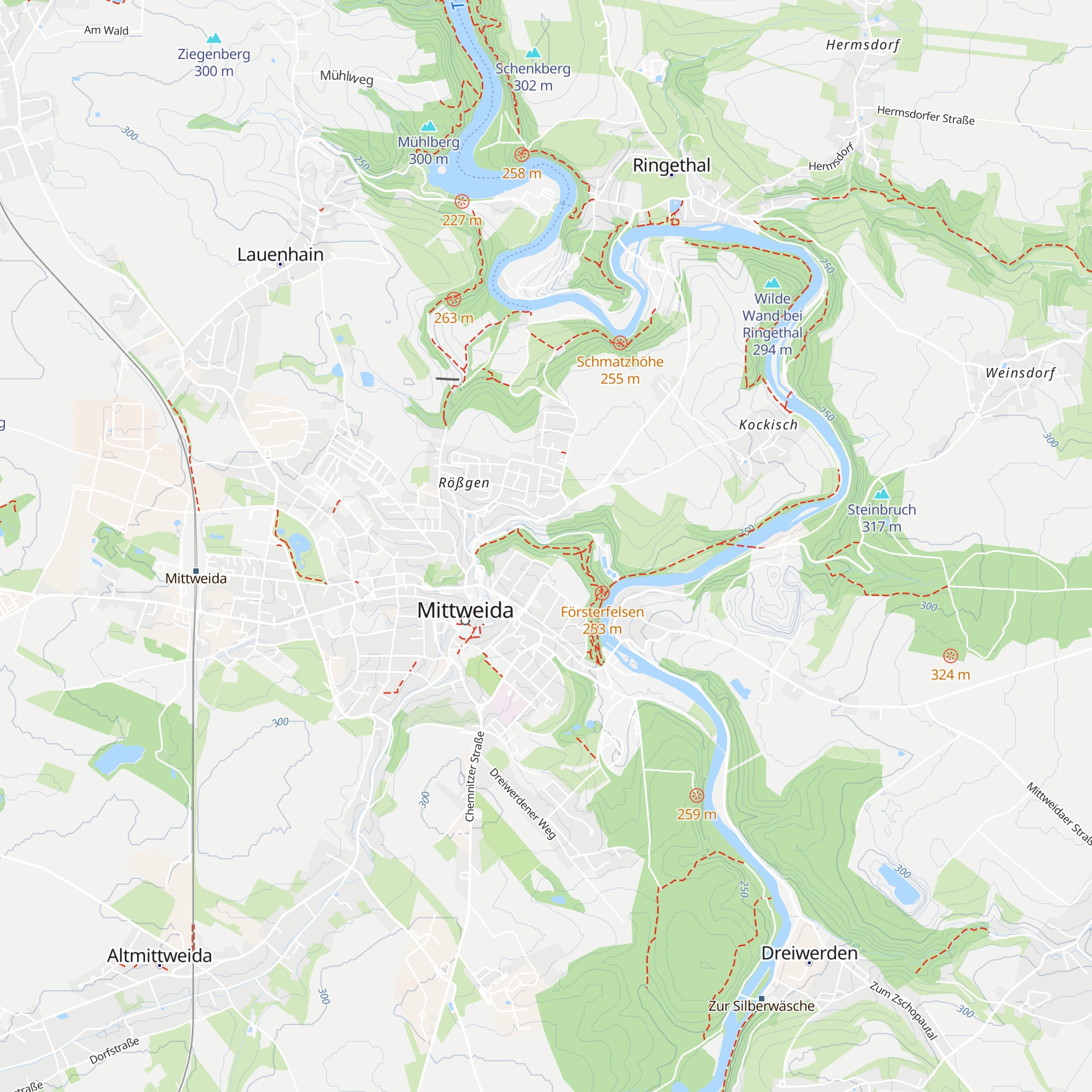 Meißner-Hütte map