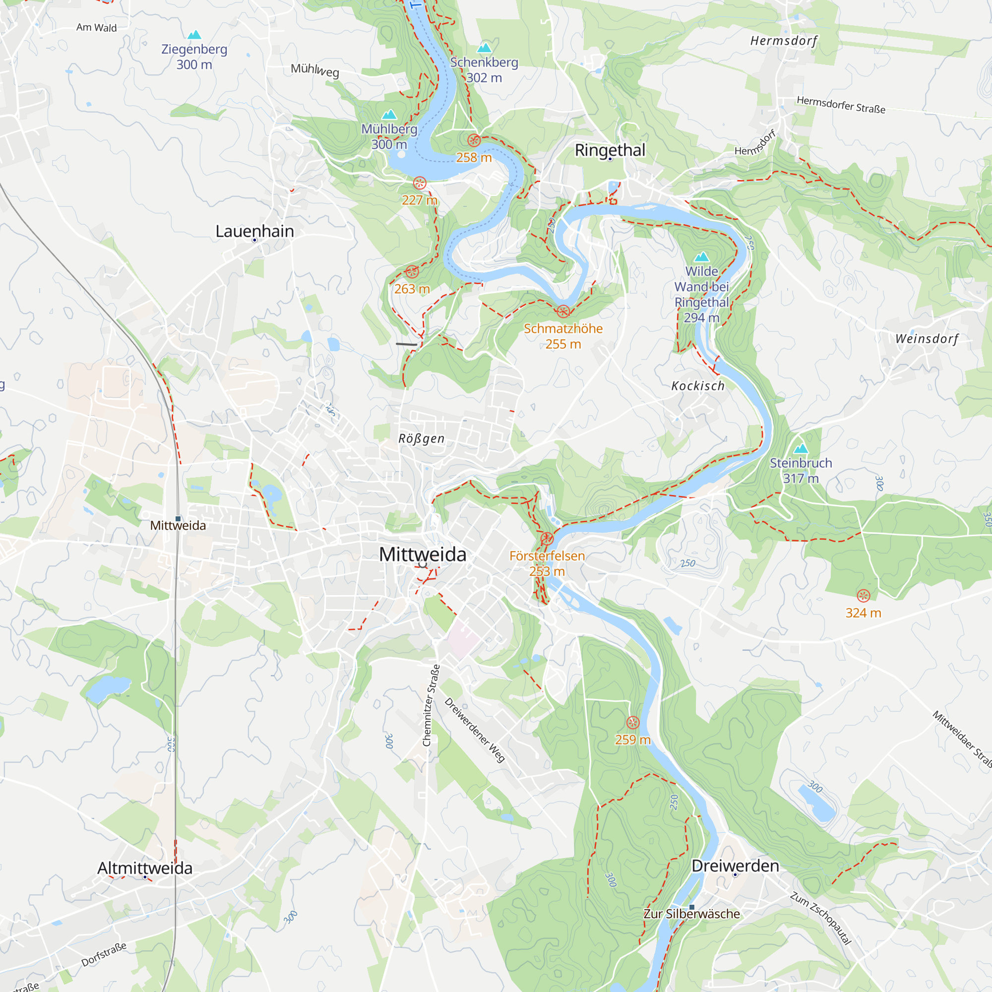 Meißner-Hütte map