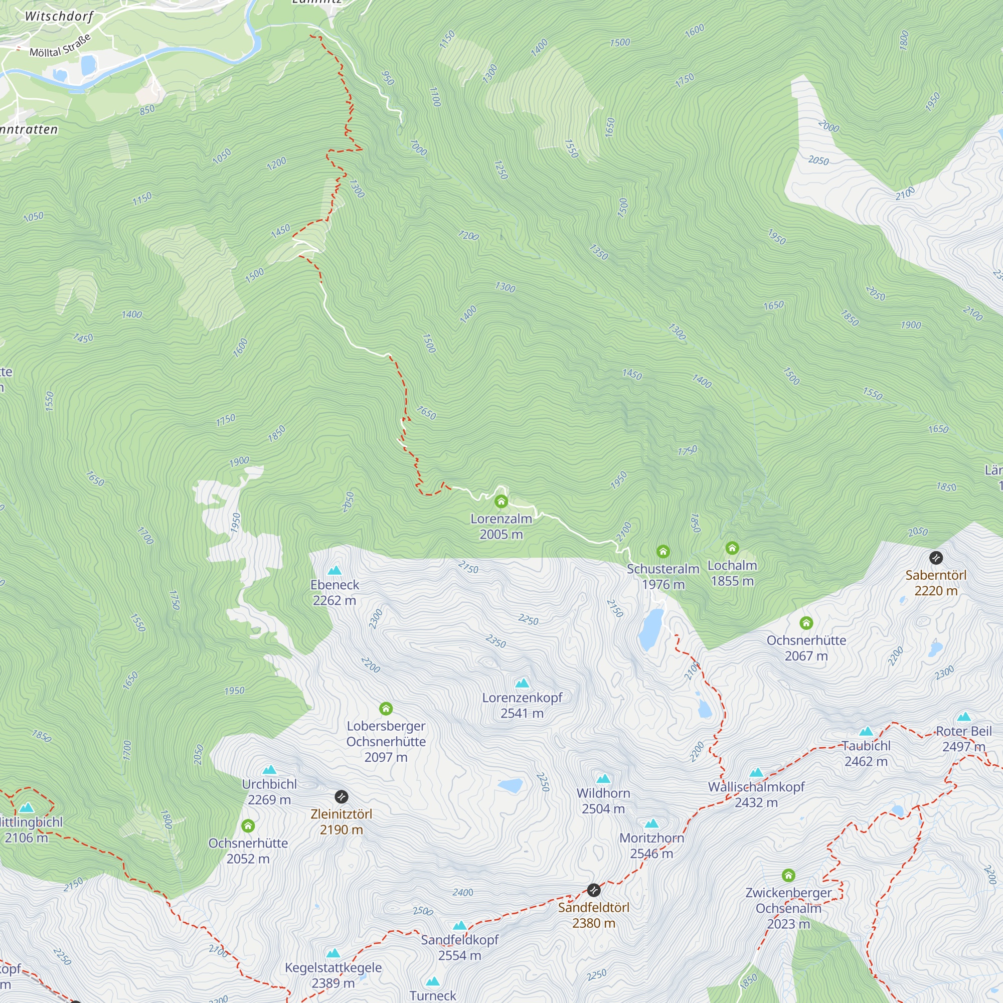 Lorenzalm map