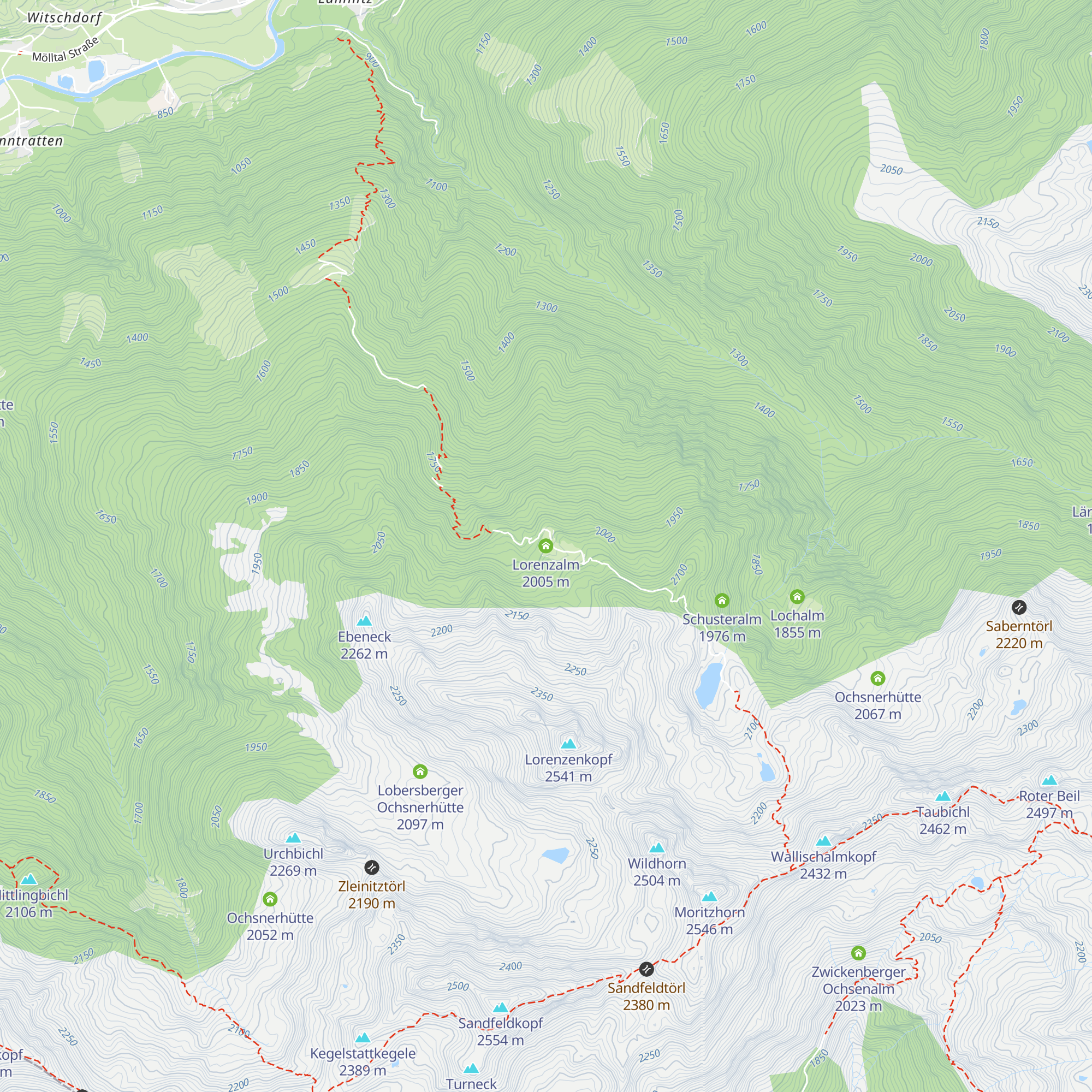 Lorenzalm map