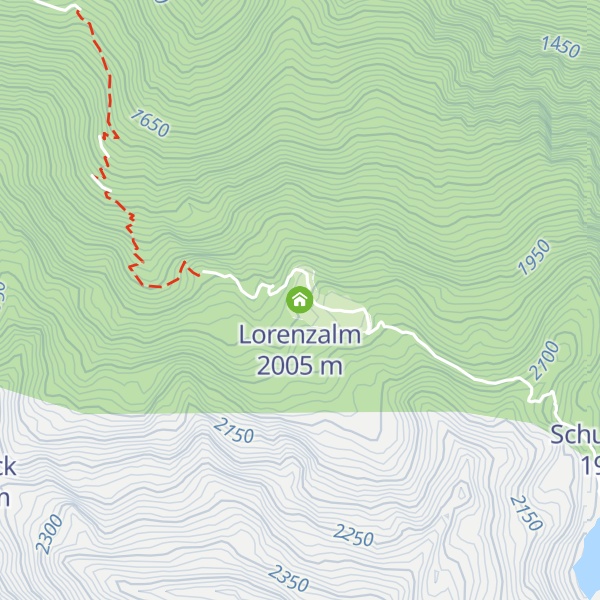 Map of Lorenzalm