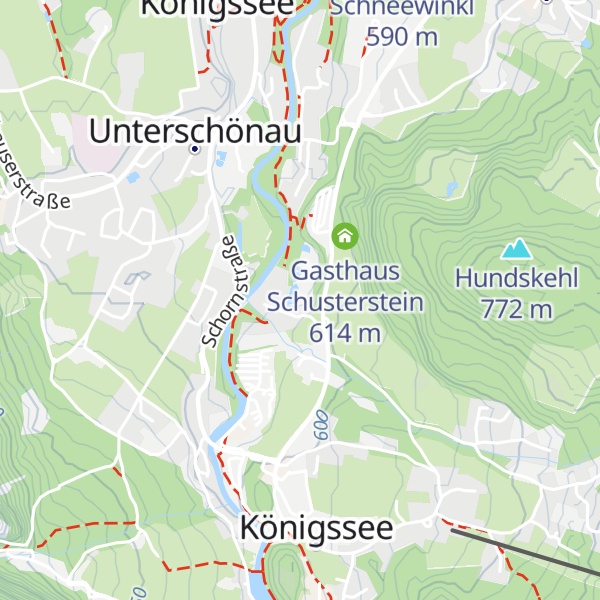 Map of Gasthütte Fischkaser