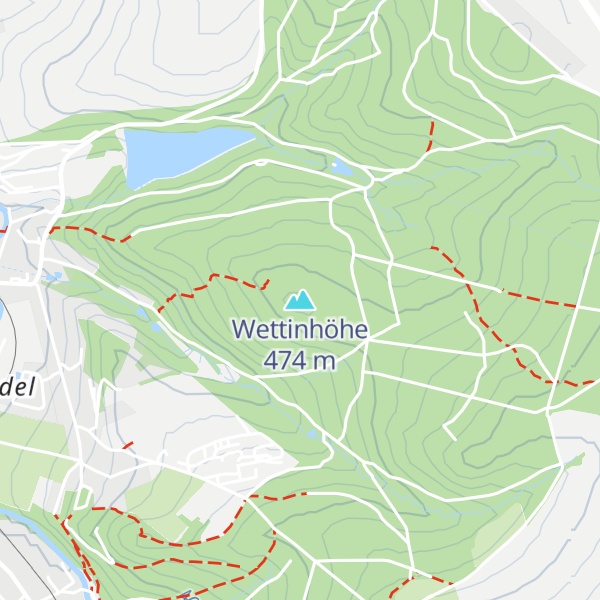 Map of Wettinhöhe