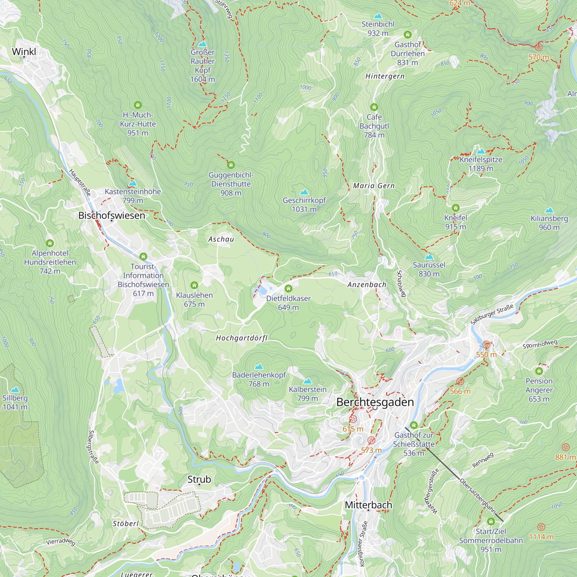 Dietfeldkaser map