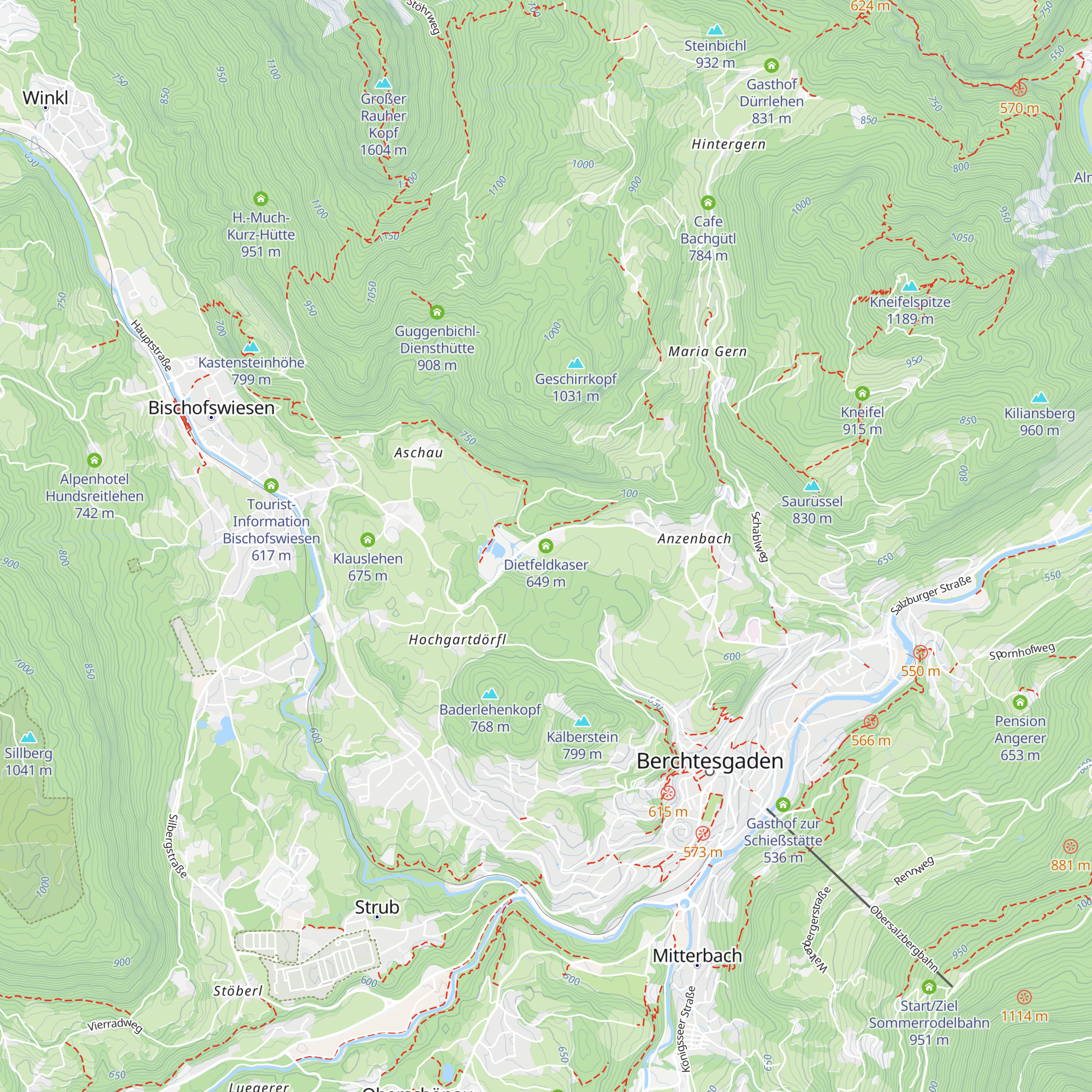 Dietfeldkaser map