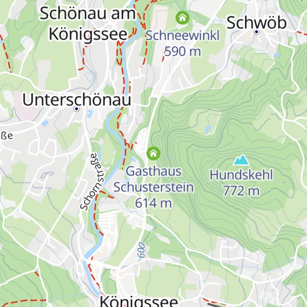 Map of Gasthaus Schusterstein