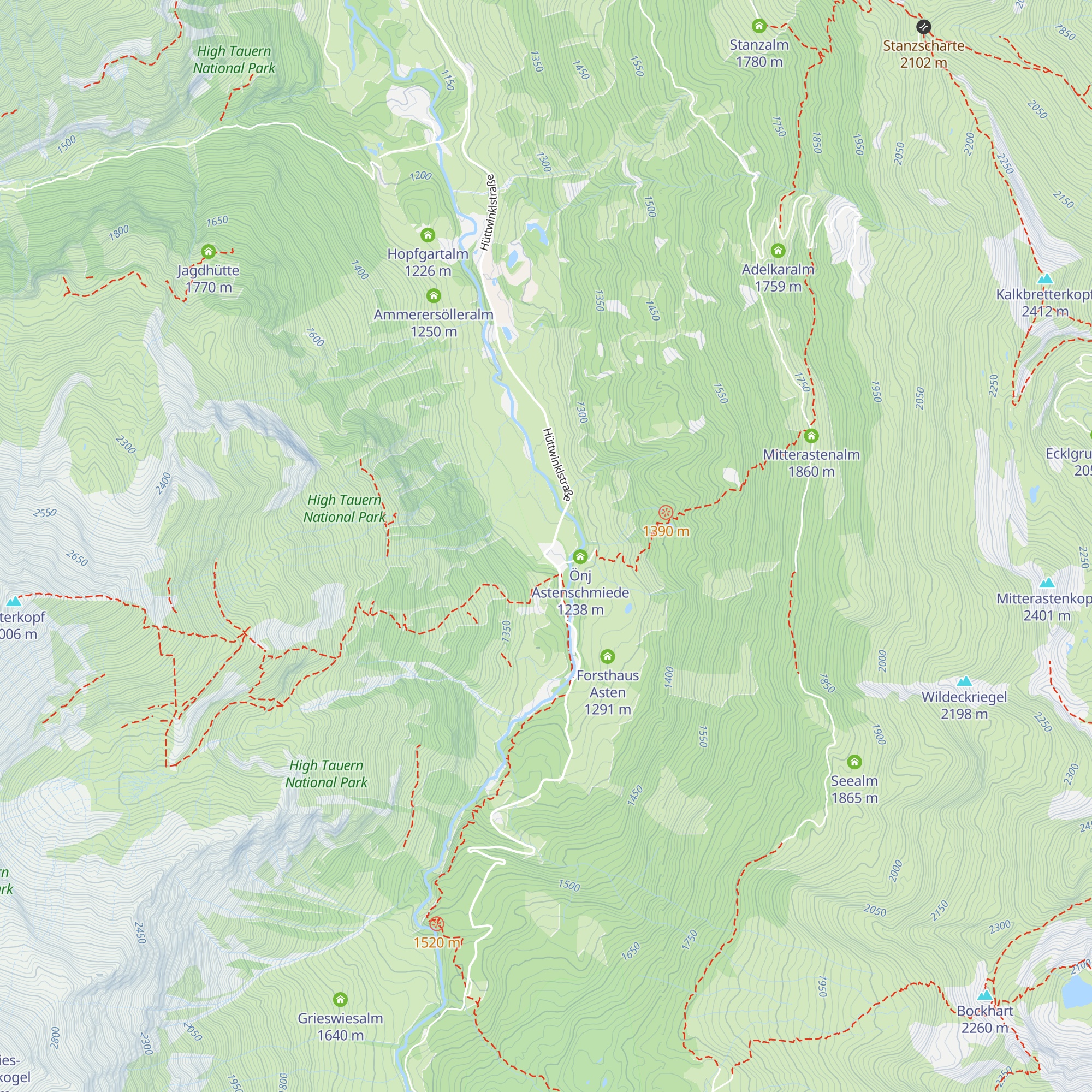 Bodenhaus map
