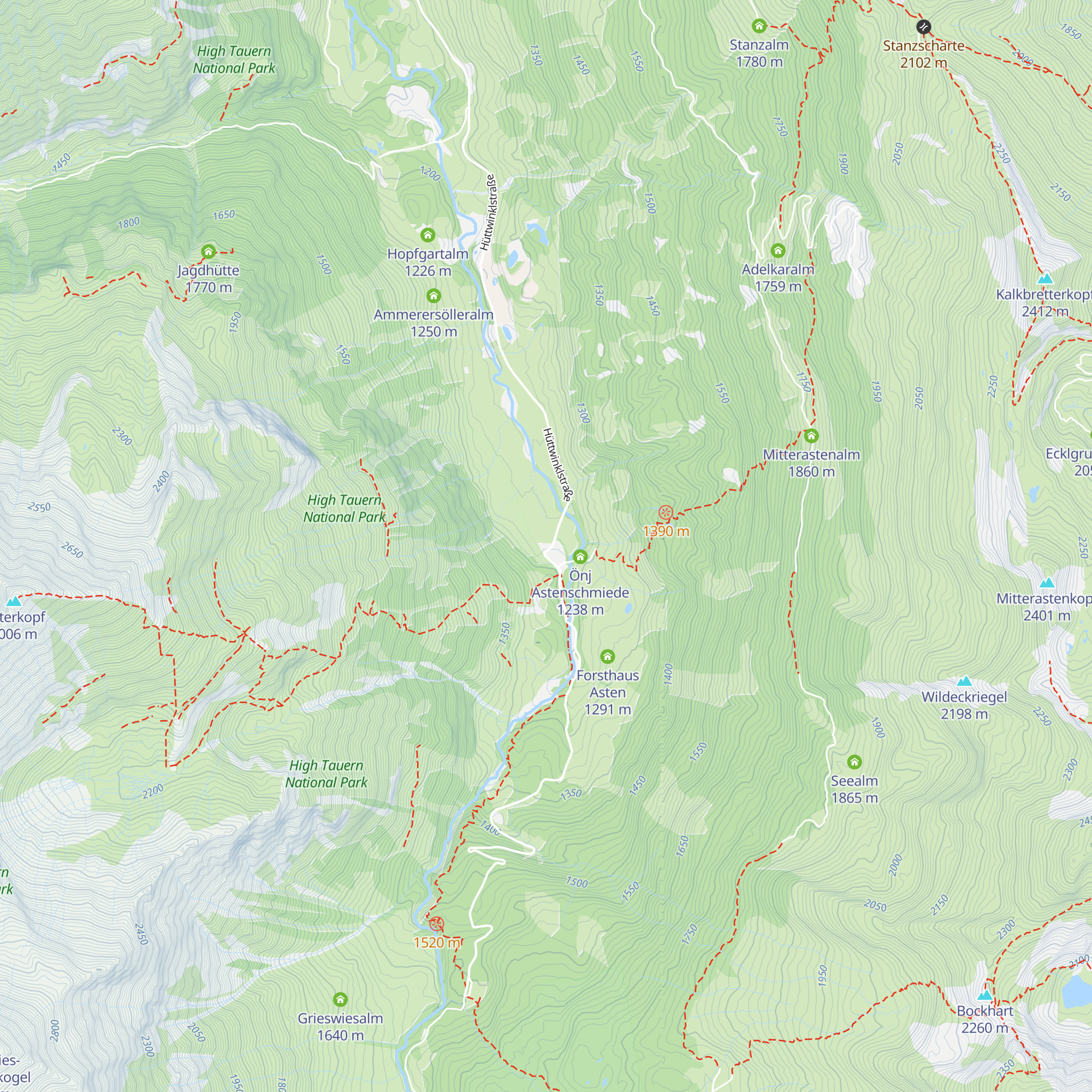 Bodenhaus map