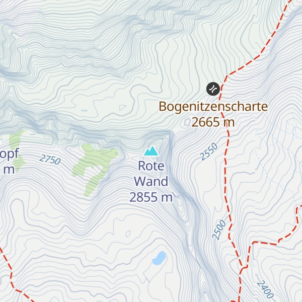 Map of Rote Wand