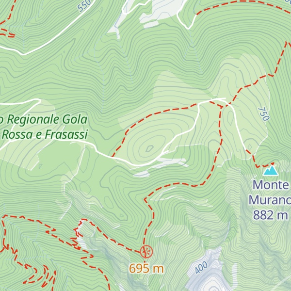 Map of Colle Foglia