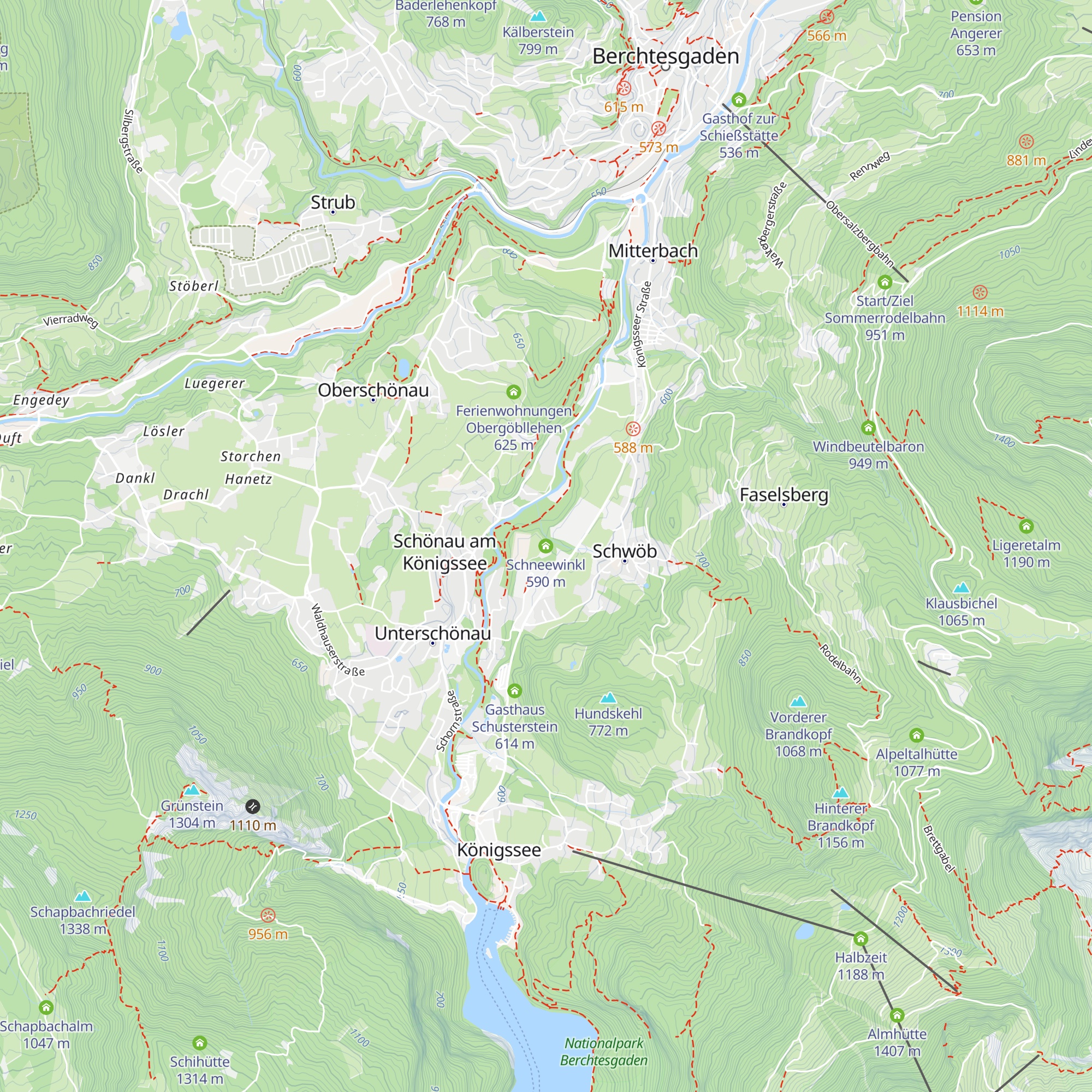 Schneewinkl map