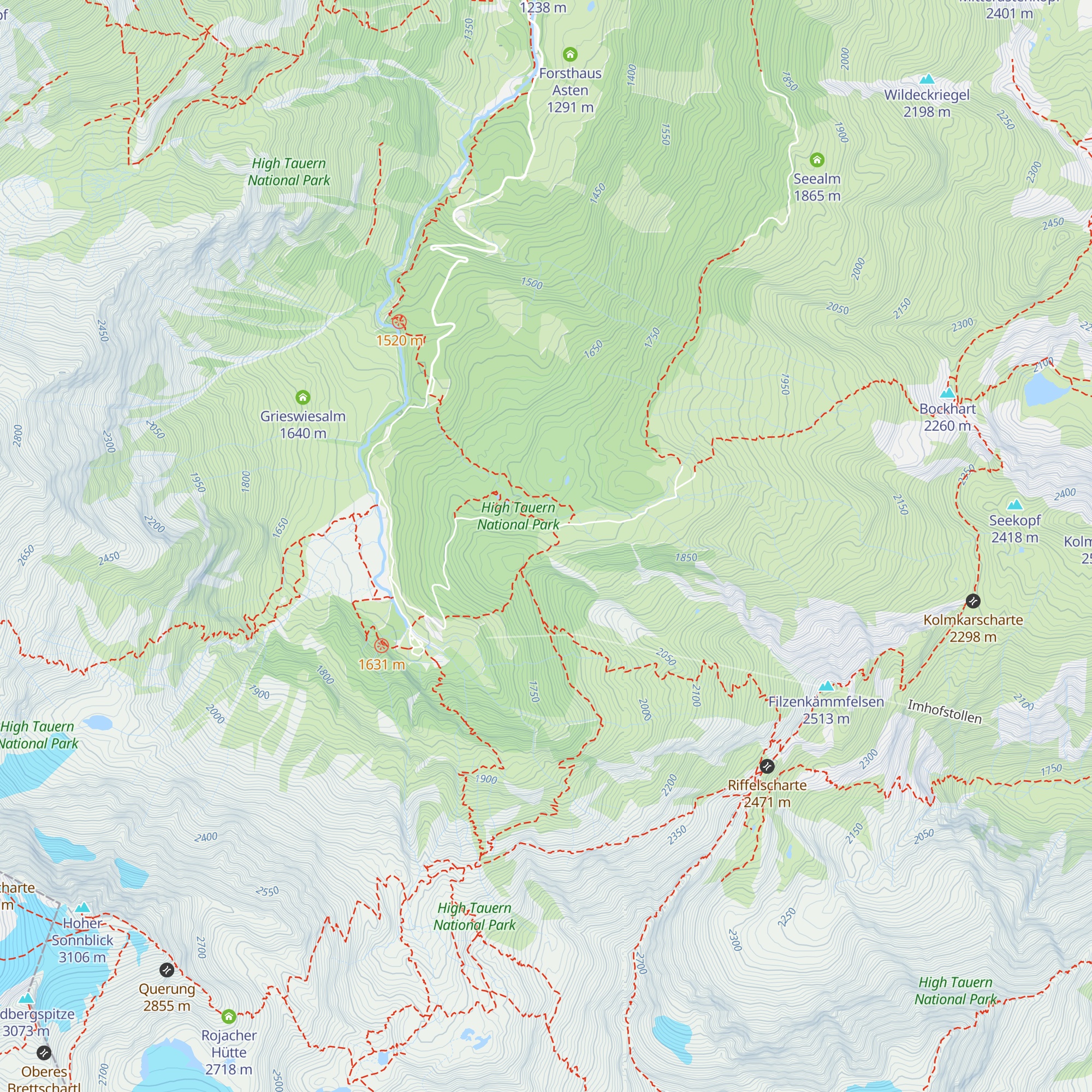Butter und Käse map