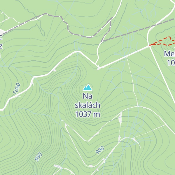 Map of Na skalách
