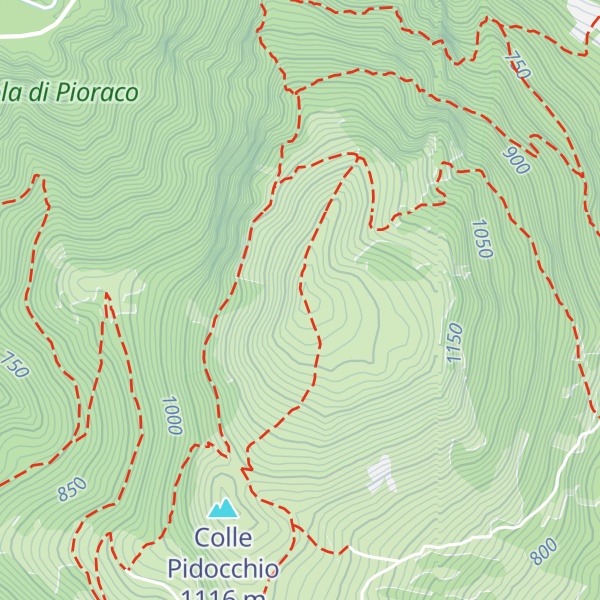 Map of Monte Primo
