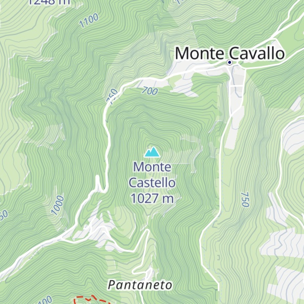 Map of Monte Castello