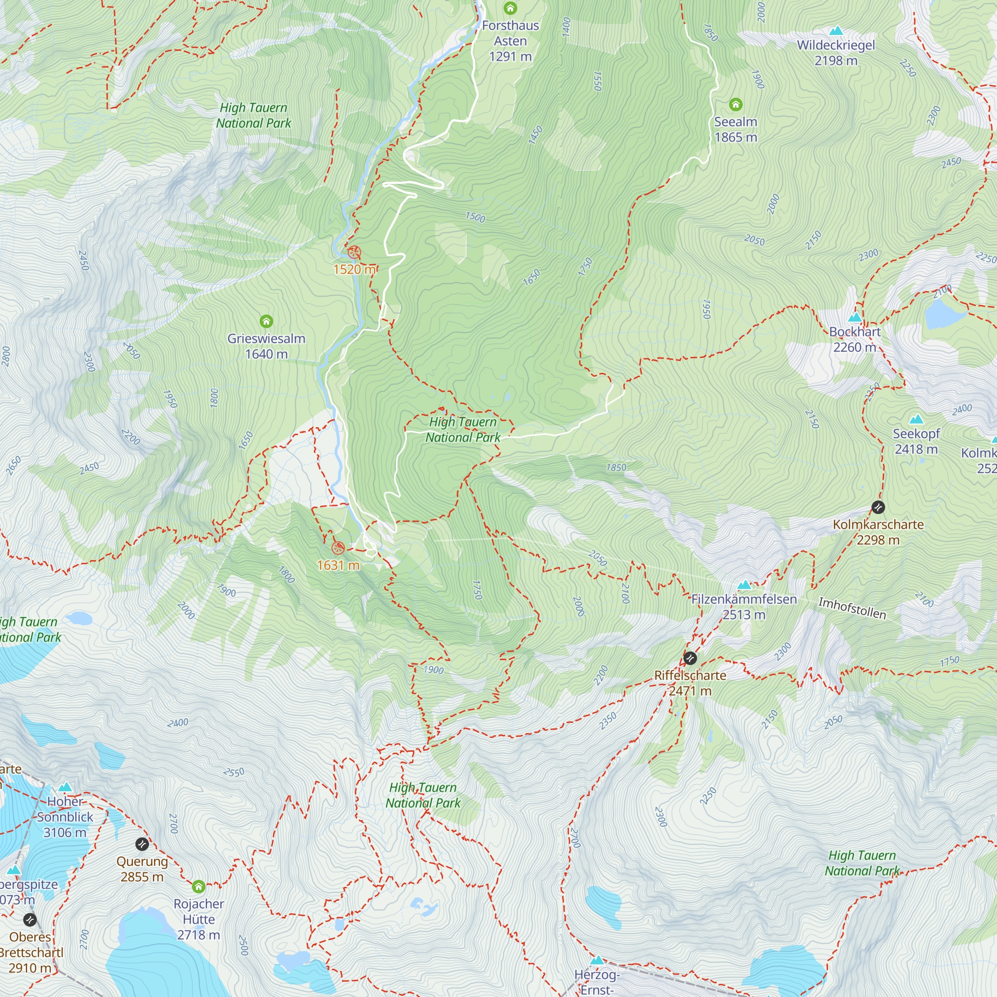 Märchenkarhütte map