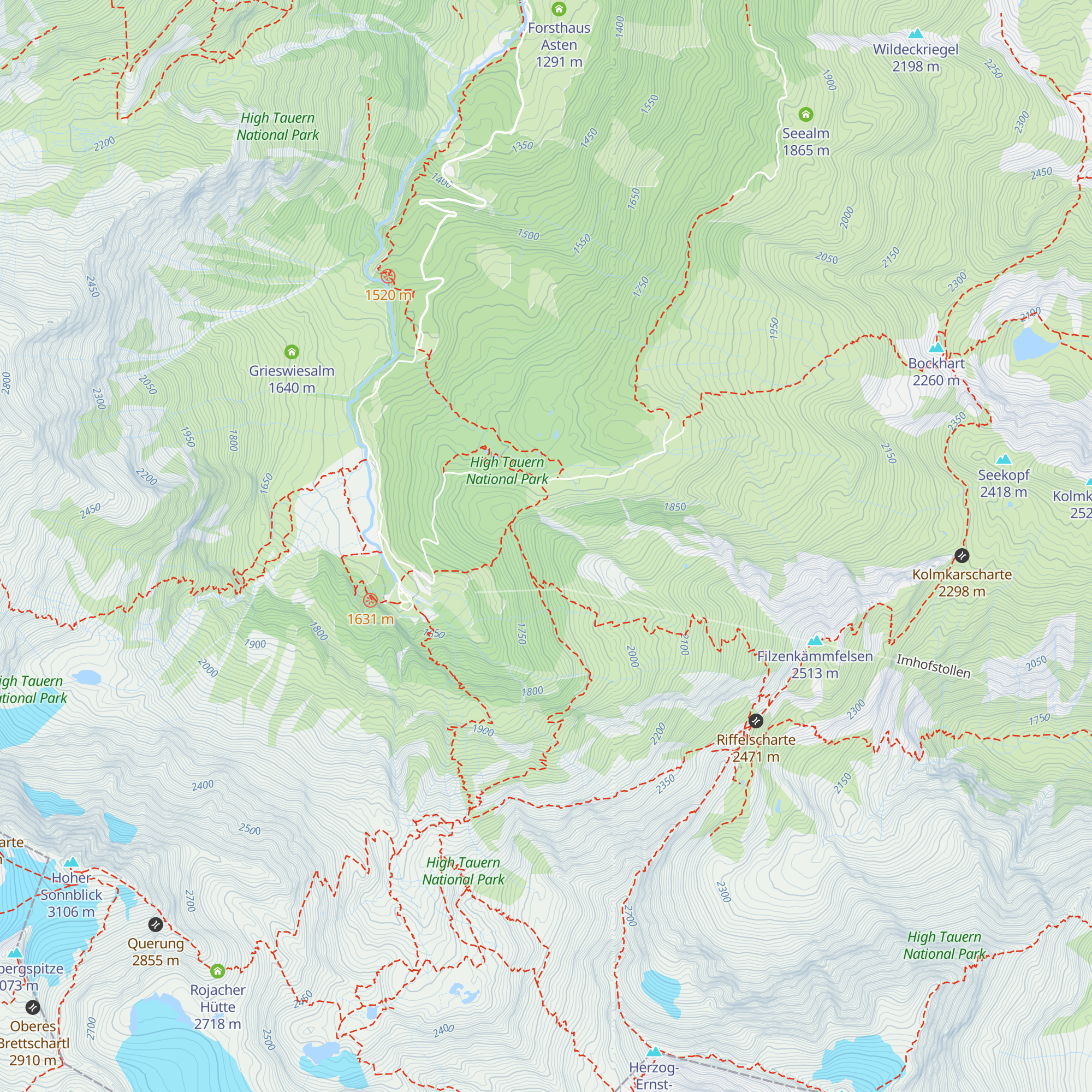 Märchenkarhütte map