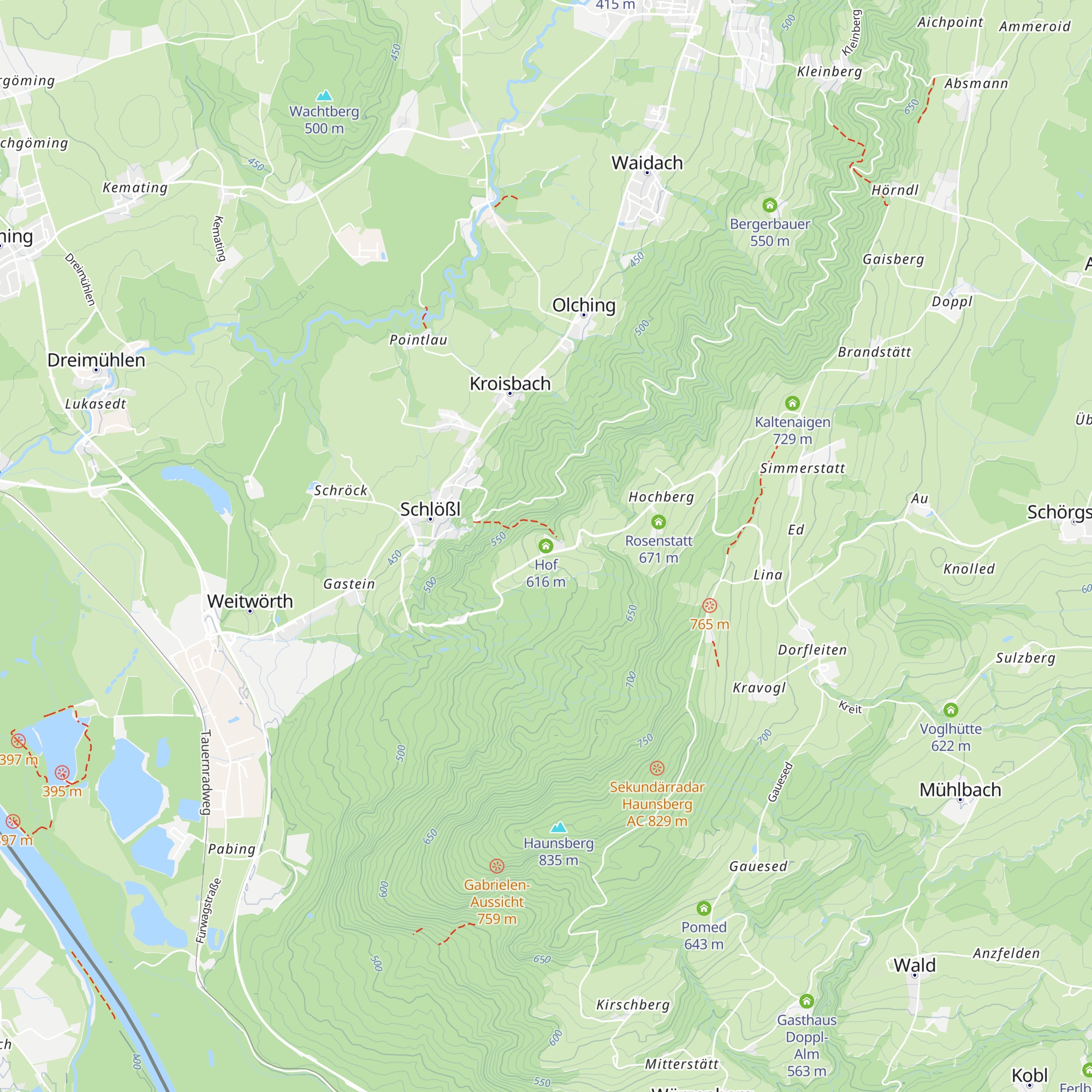Hof map