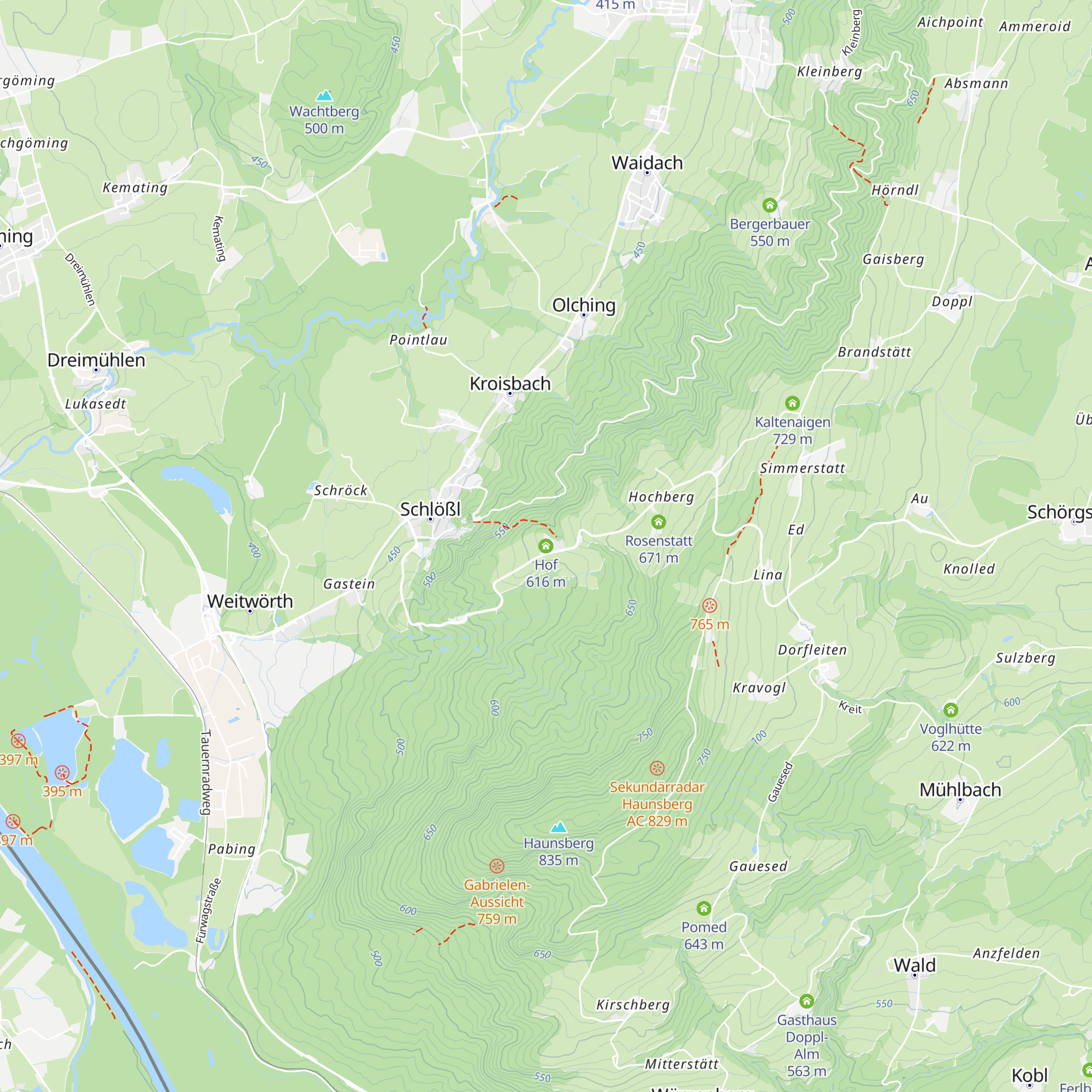 Hof map