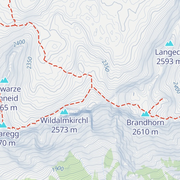 Map of Wildalmkirchl-Biwak