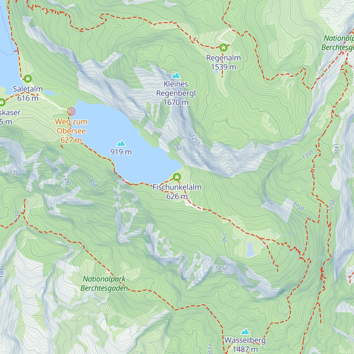 Fischunkelalm map