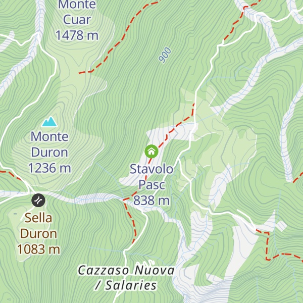 Map of Stavolo Pasc
