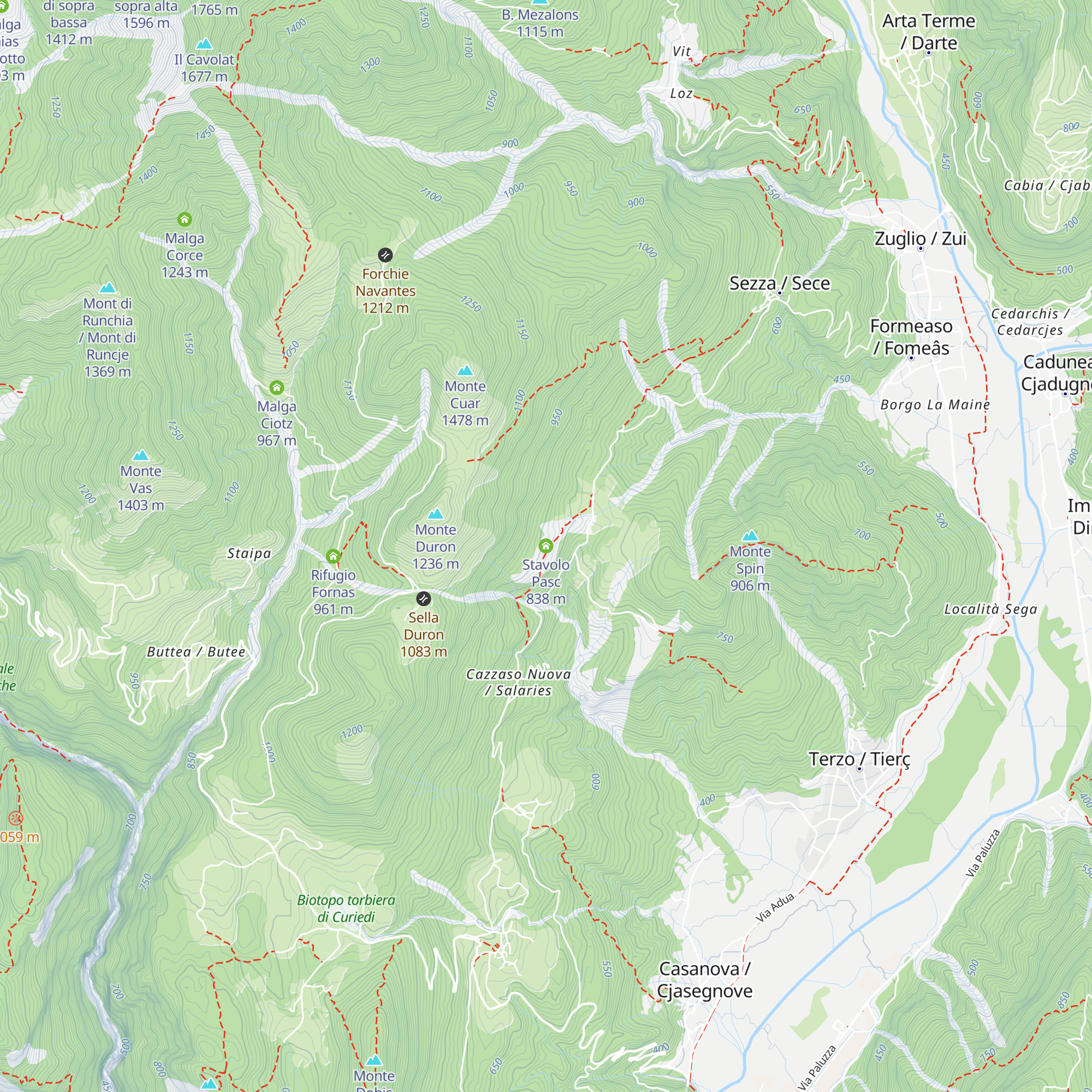 Stavolo Pasc map