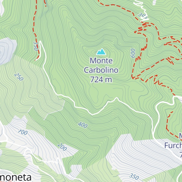 Map of Monte Corvino