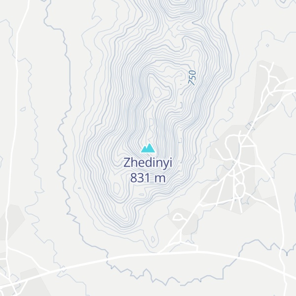 Map of Zhedinyi