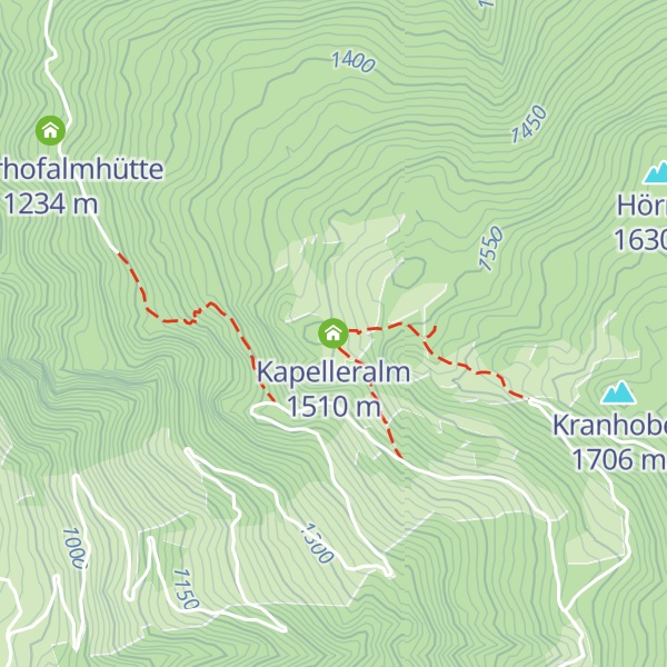 Map of Kapelleralm