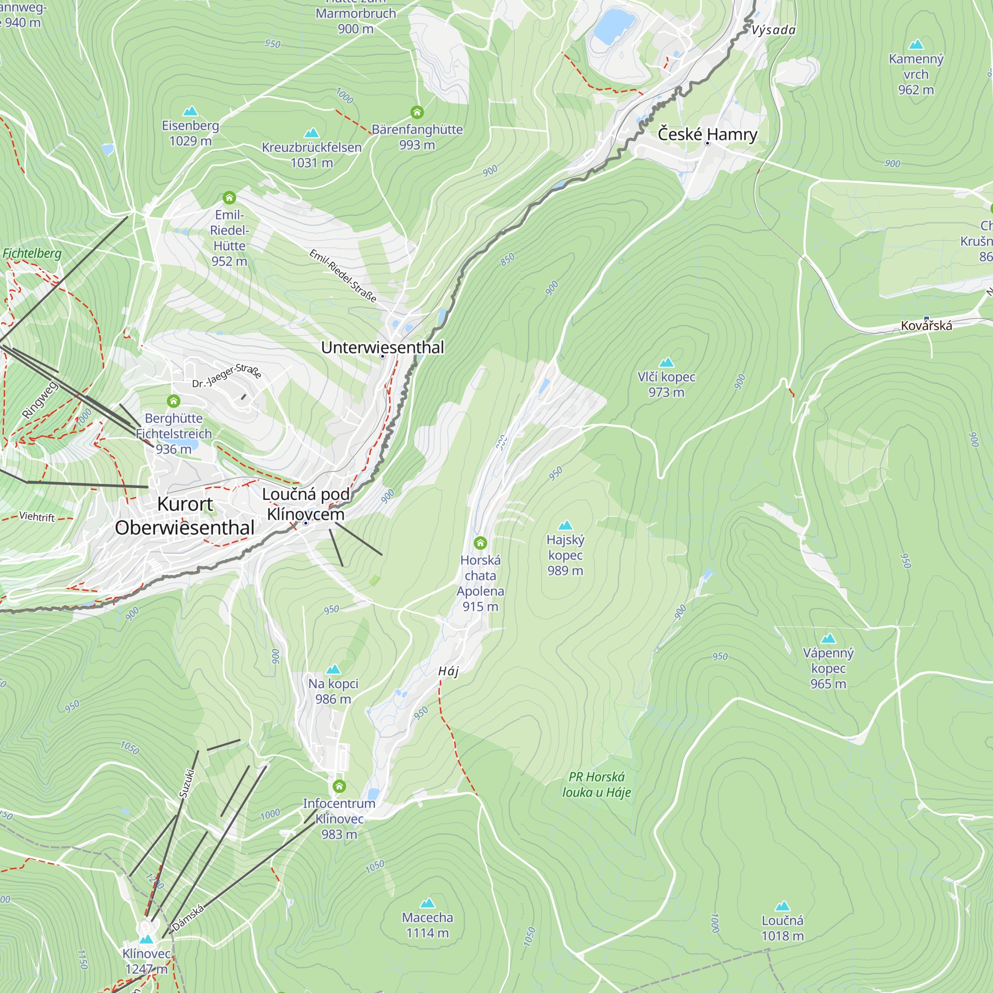Horská bouda Šubišák map